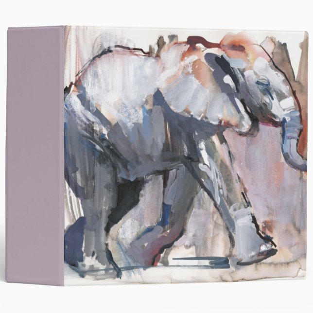 Classeur Éléphant 2012 de bébé (Devant/Côté)