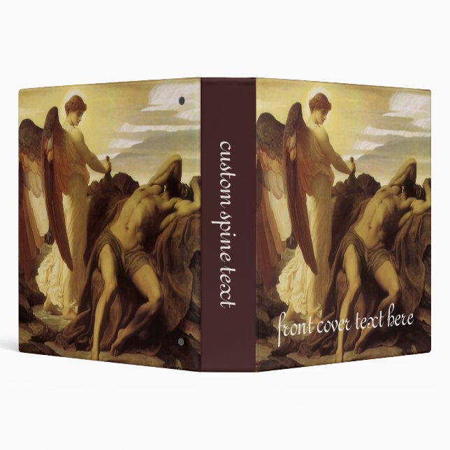 Classeur Elijah en nature par Lord Frederic Leighton (Arrière-plan)