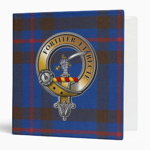 Classeur Elliot Tartan & Badge