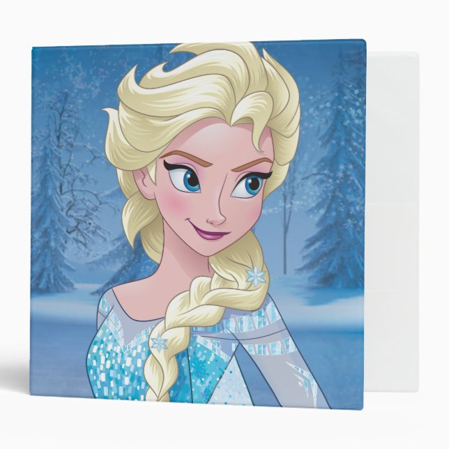 Classeur Elsa | Hiver éternel (Devant/intérieur)