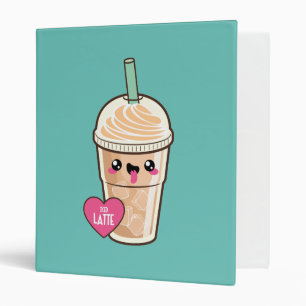 Classeur Emoji a glacé Latte