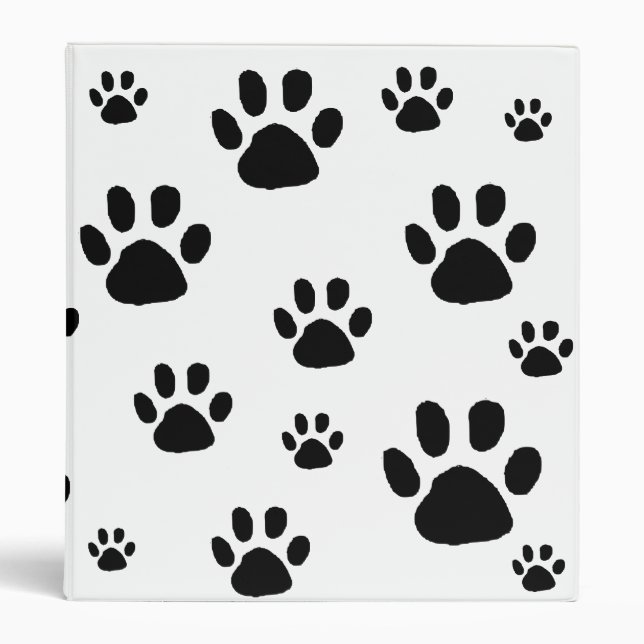 Classeur Empreintes de pattes animaux (Devant)
