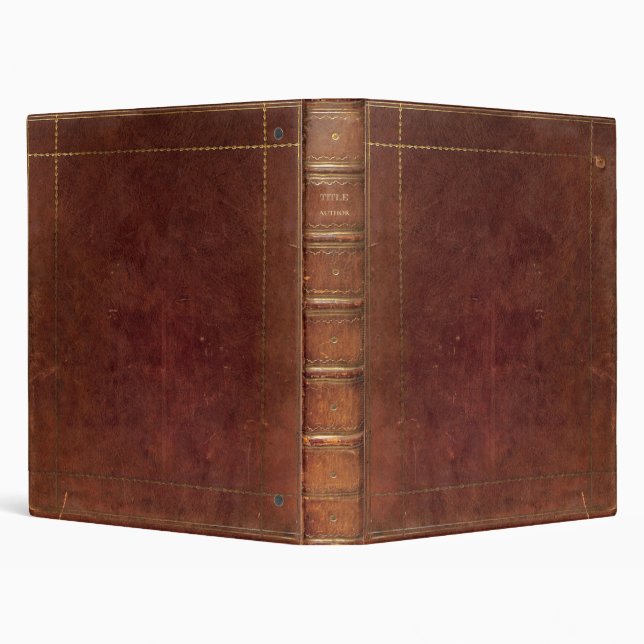 Classeur en cuir vintage Faux (Arrière-plan)