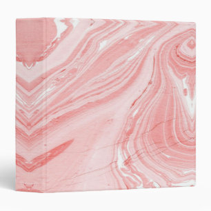 Classeur en marbre rose 3 anneau