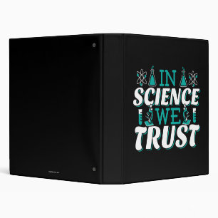 Classeur En Science, nous faisons confiance Citation - Ense