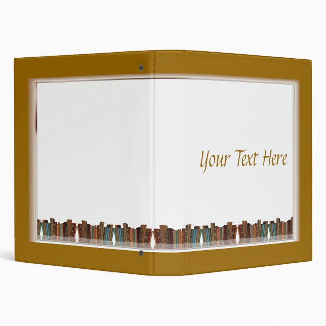 Classeur encadré de livres (Arrière-plan)