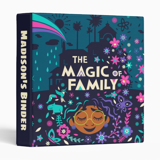 Classeur Encanto | La magie de la famille (Devant/Côté)