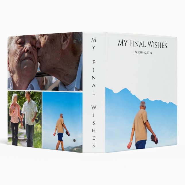 Classeur End-of-Life Planning Checklist & Organizer  (Arrière-plan)