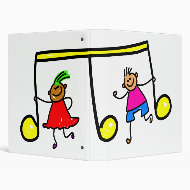 Classeur Enfants de musique (Arrière-plan)