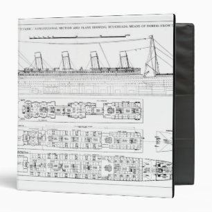 Classeur Enquête dans la perte de Titanic : Sectio croisé