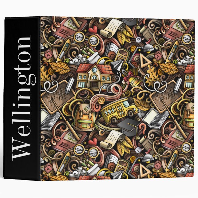 Classeur enseignant (Devant/Côté)