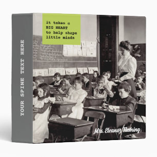 Classeur Enseignant avec des étudiants. Photo vintage