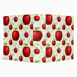Classeur Enseignant Pommes Arbre Motif Enseignant d'art pré