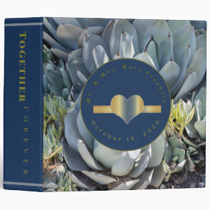 Classeur Ensemble Pour toujours Succulent Plante Mariage Al