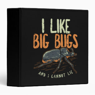Classeur Entomologiste - J'Aime Les Gros Bugs