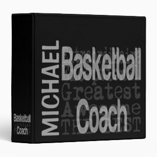 Classeur Entraîneur de basket-ball Extraordinaire PERSONNAL