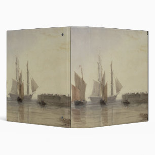 Classeur Entrée au port de Calais, 1829 (la semaine, stylo