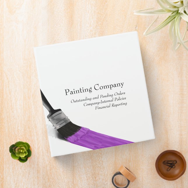 Classeur Entreprise de services de peinture au pinceau viol (In Situ)