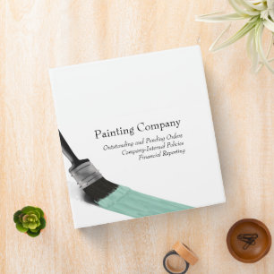 Classeur Entreprise de services de peinture Painter Brush P