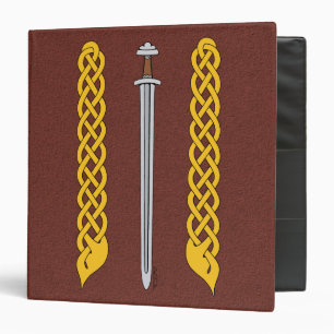 Classeur Épée viking et Plaitwork