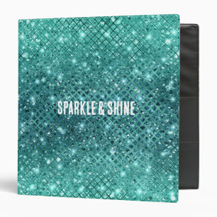 Classeur Éperche verte Turquoise Aqua