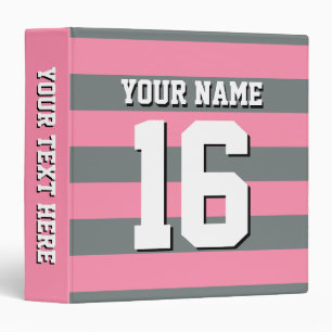 Classeur Équipe cycliste Flamingo Pink Charcoal Jersey Prep