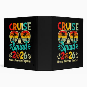 Classeur Équipe de croisière 2026 Vacances d'été en famille