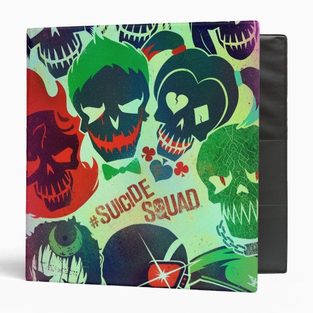 Classeur Équipe de suicide | Jeu de groupe (Devant/Intérieur)