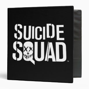 Classeur Équipe de suicide Logo blanc