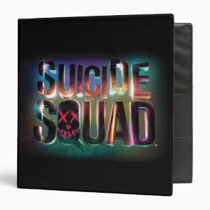 Classeur Équipe de suicide Logo couleur brillant