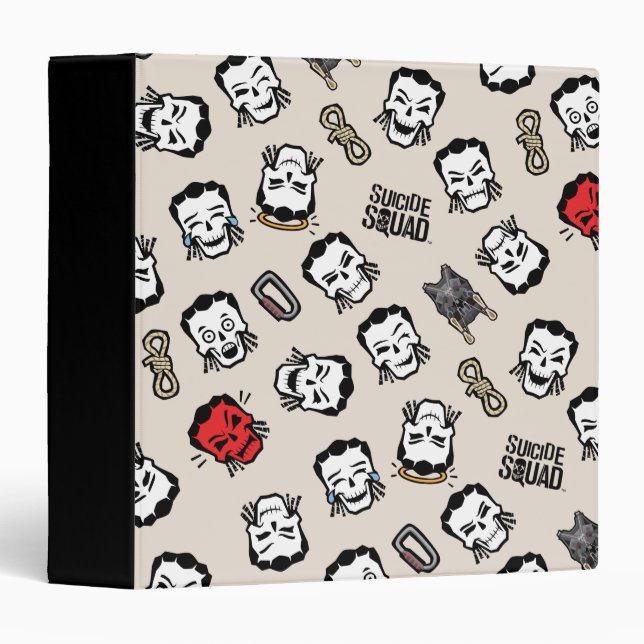 Classeur Équipe de suicide | Slipknot Emoji Motif (Devant/Côté)