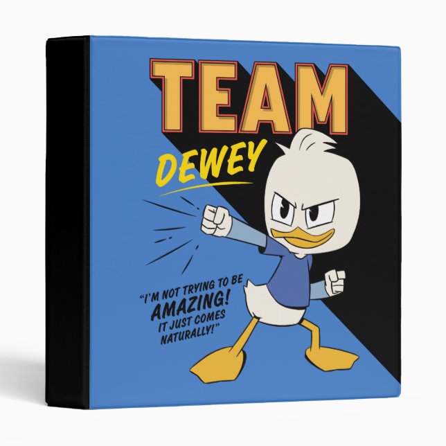 Classeur Équipe Dewey (Devant/Côté)