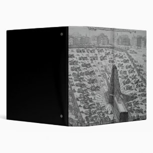 Classeur Érection de l'obélisque égyptien antique