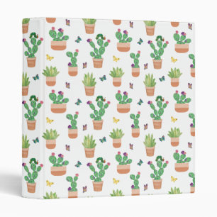Classeur Eric Carle Caterpillar, Cactus et Papillon Pa