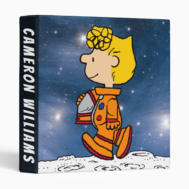 Classeur ESPACE | Astronaut Brown Sally (Devant/Côté)