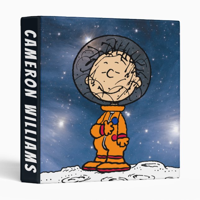 Classeur ESPACE | Astronaut Pigpen (Devant/Côté)