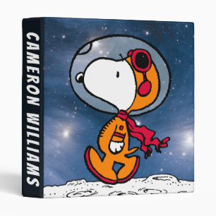 Classeur ESPACE Astronaute de Snoopy