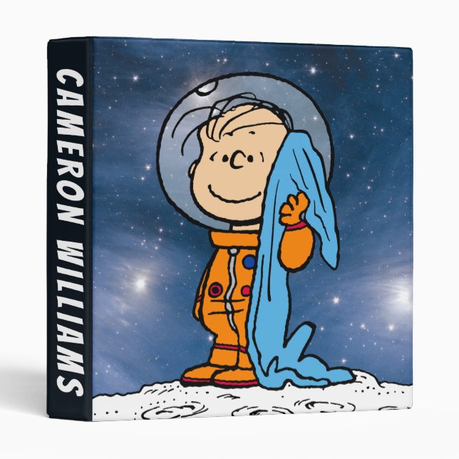 Classeur ESPACE | Linus Astronaut (Devant/Côté)