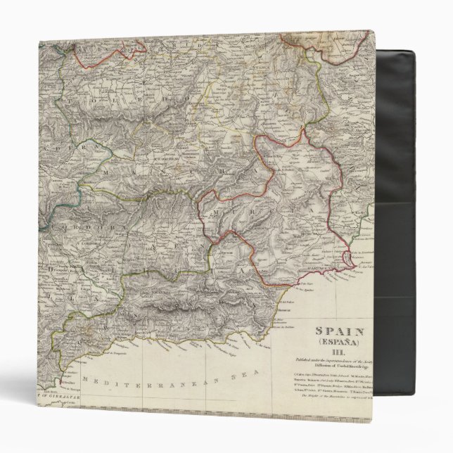Classeur Espagne Espana III (Devant/Intérieur)