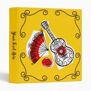 Classeur Espagnol Souvenirs Corners Sonnerie de texte class