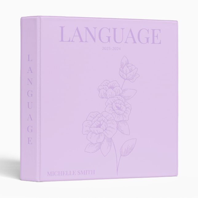 Classeur esthétique (Devant/Côté)