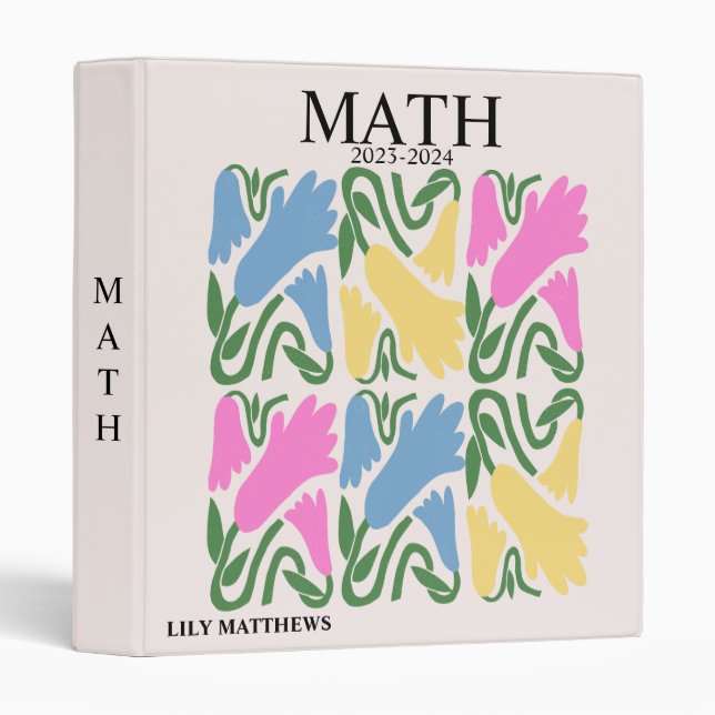 Classeur esthétique (Devant/Côté)