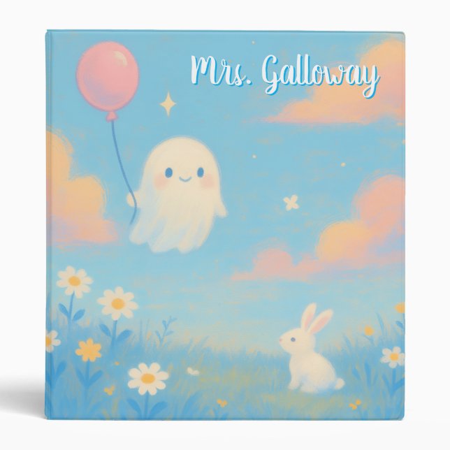 Classeur esthétique mignon pour enseignants ou étu (Devant)