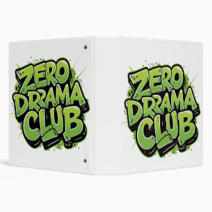Classeur esthétique tendance - Zero Drama Club Des