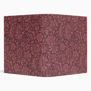 Classeur Esthétique vintage sur toute l'impression florale