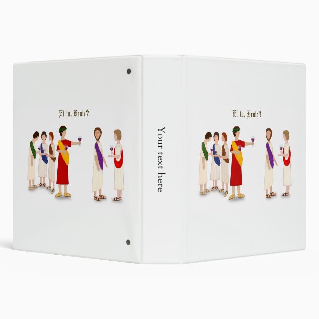 Classeur Et Tu Brute ? Julius César à une fête (Arrière-plan)