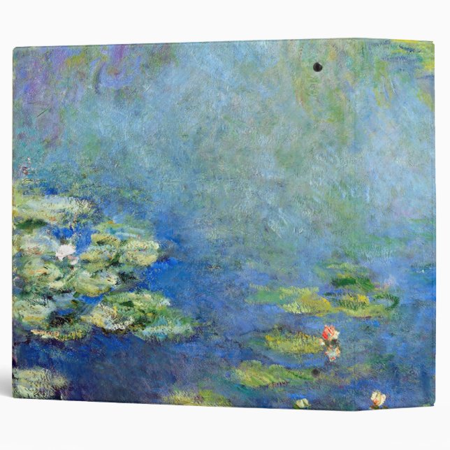 Classeur Etang Lily, Monet (Dos/Côté)