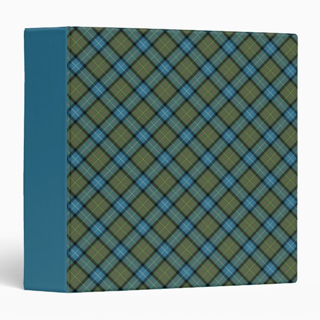 Classeur État de Californie Tartan (Devant/Côté)