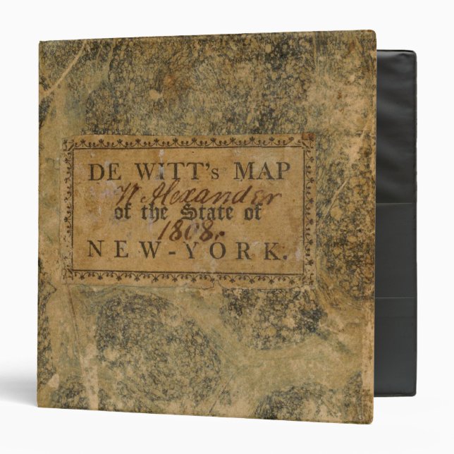 Classeur État de New York (Devant/Intérieur)
