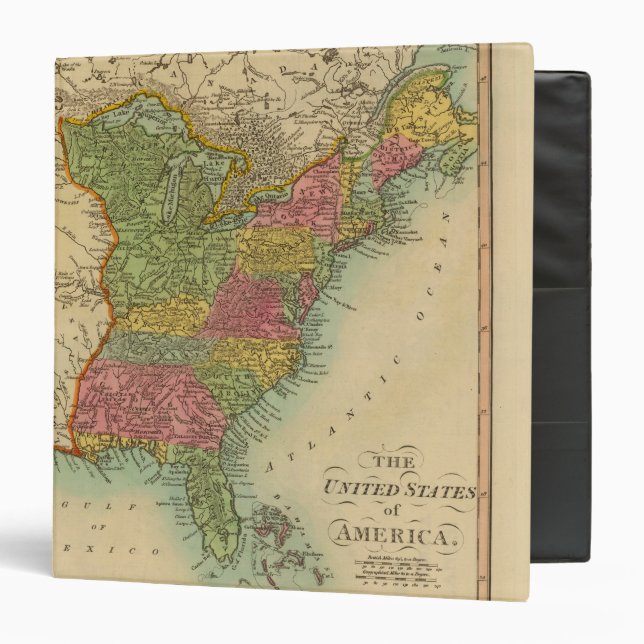 Classeur États-Unis 8 (Devant/Intérieur)